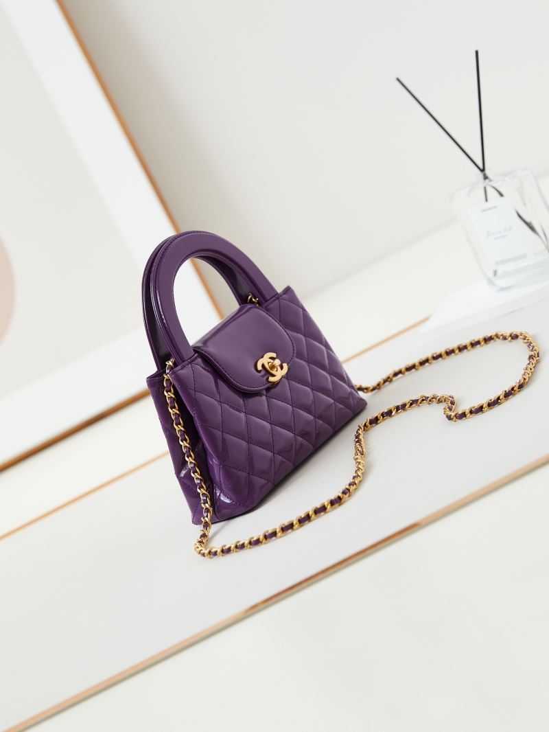 Ch**el top handle bags